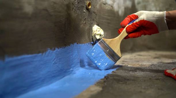Commercial Foundation Crack Repair project at a Cleveland, OH business property by SJ Waterproofing Pros